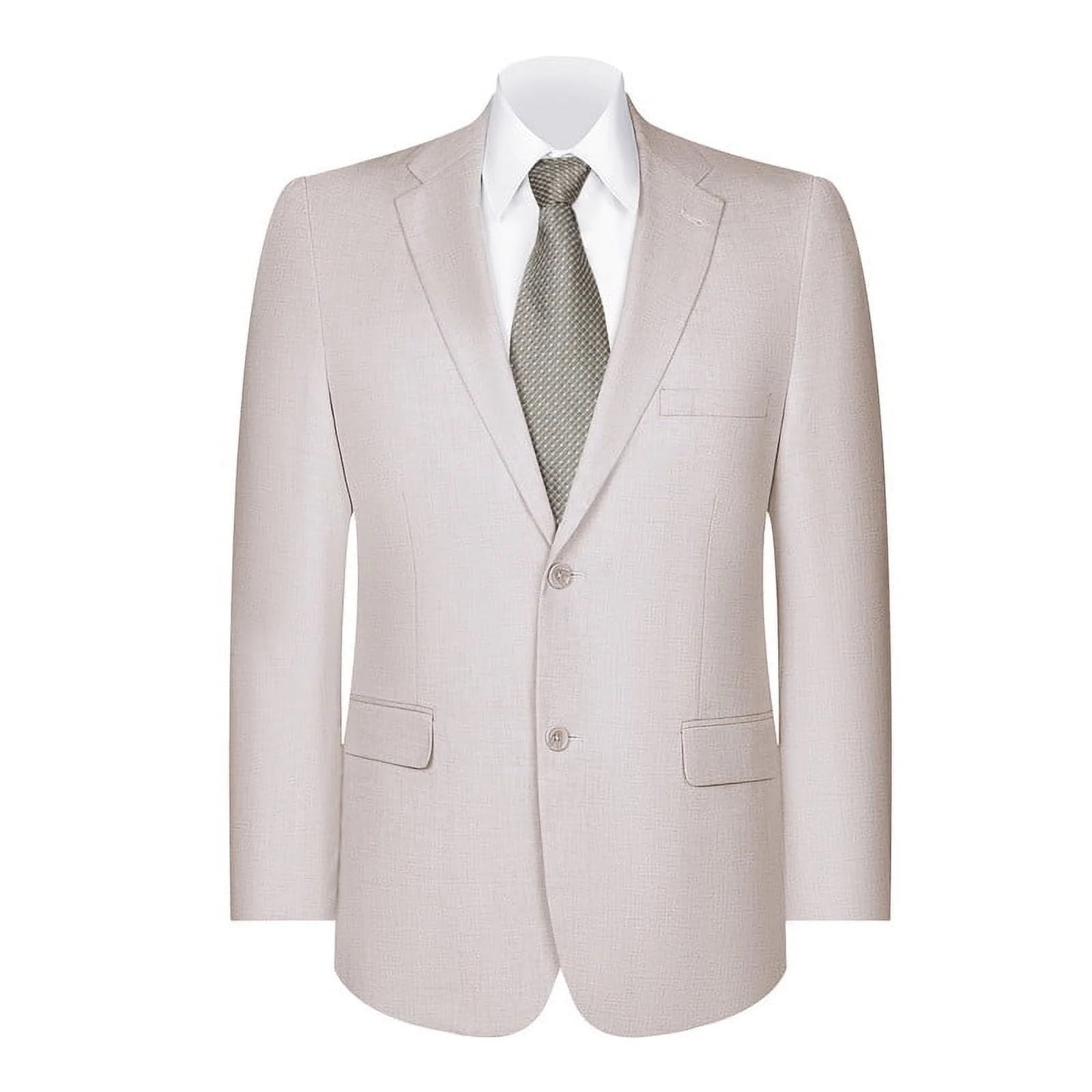 Mens Blazer Classic Fit Sport Coat Two Buttons Lightweight Suit Jacket Iceberg Green - 36 Short