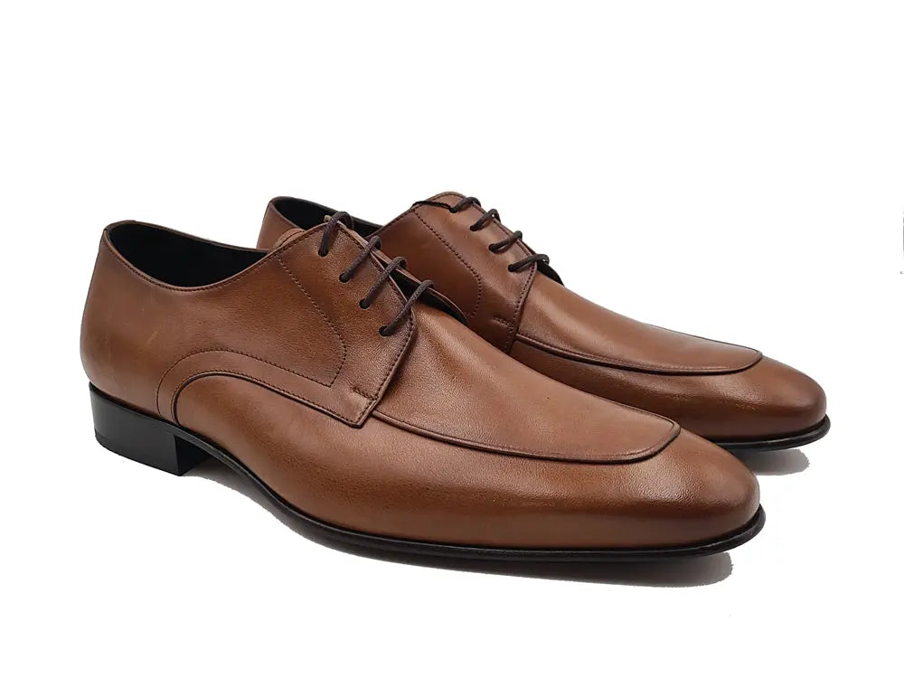 Classic Sophisticated Lace-up MOC Derby - 9