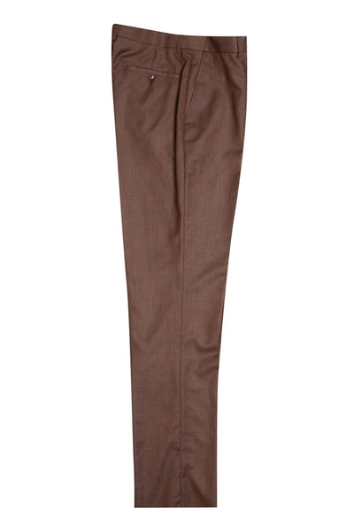 Cheap priced Suit - Men's Two Button Vested Stacy Adams Sharkskin Cognac Suit