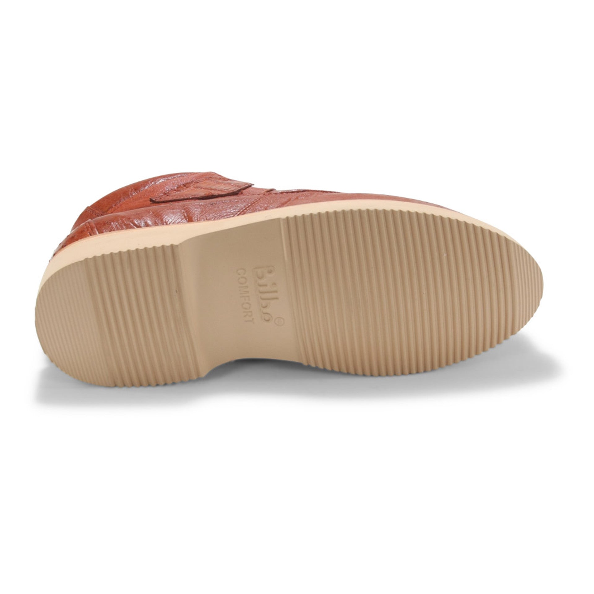 Los Altos Casual Cognac Caiman Belly & Ostrich shoes - 8