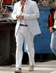 Mens Colin Farrell Miami Vice  Suit white