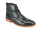 Contrast Stitching Leather Boot Carrucci