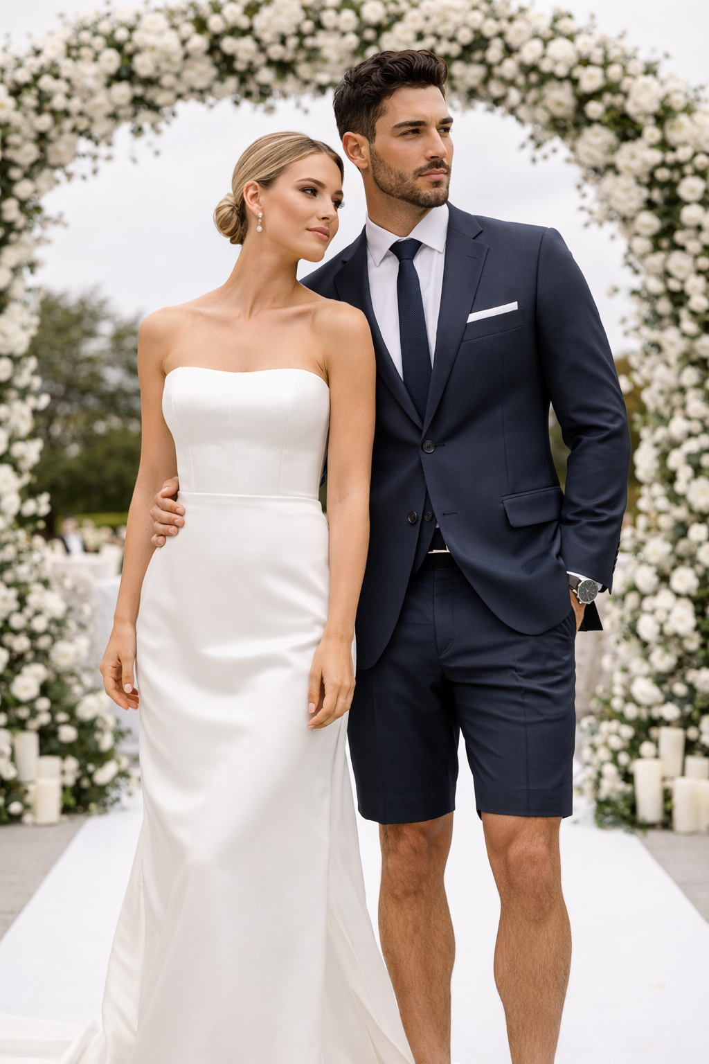 Cotton Fabric Charcoal Gray Suit - Mens Suits With Shorts - Summer Suit - 34 Short or Extra Small