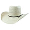 Shantung Full Mountain Brick Cowboy Hat Crown  Ivory
