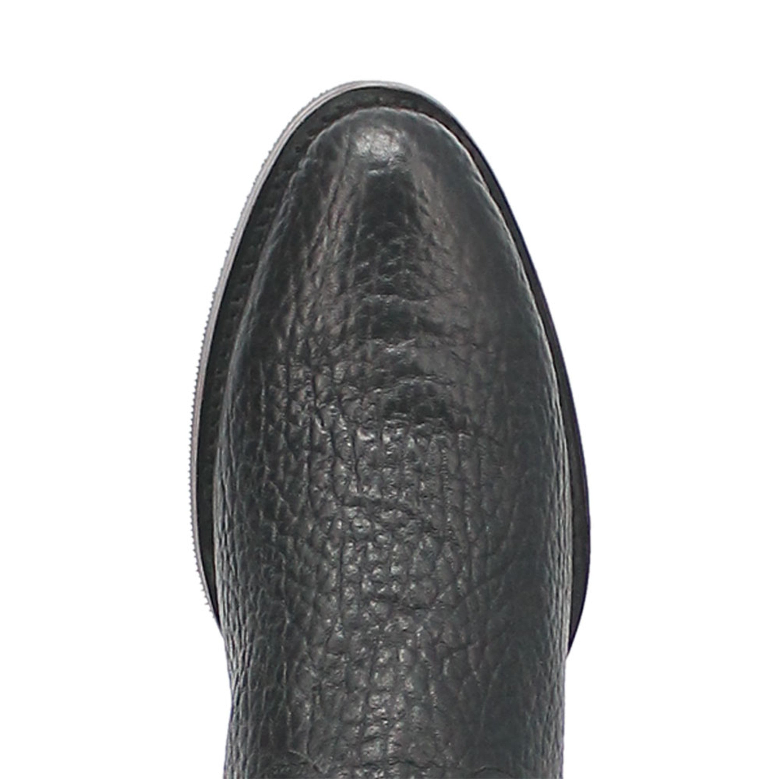 Dingo Round Toe Black Western Leather Boots - 6D