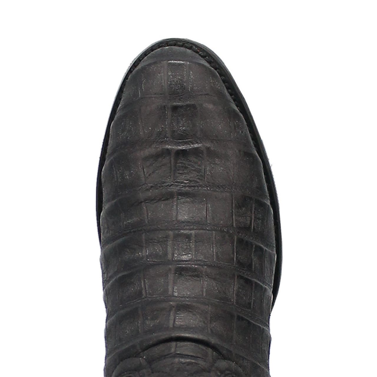Dingo Round Toe Black Leather Boots - 6D