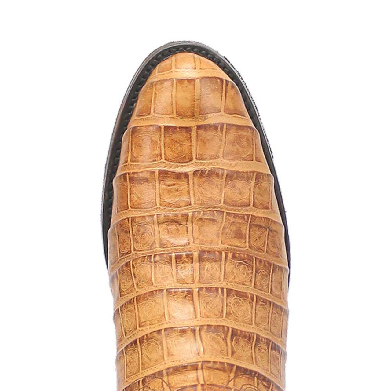 Dingo Round Toe Tan Leather Boots - 6D