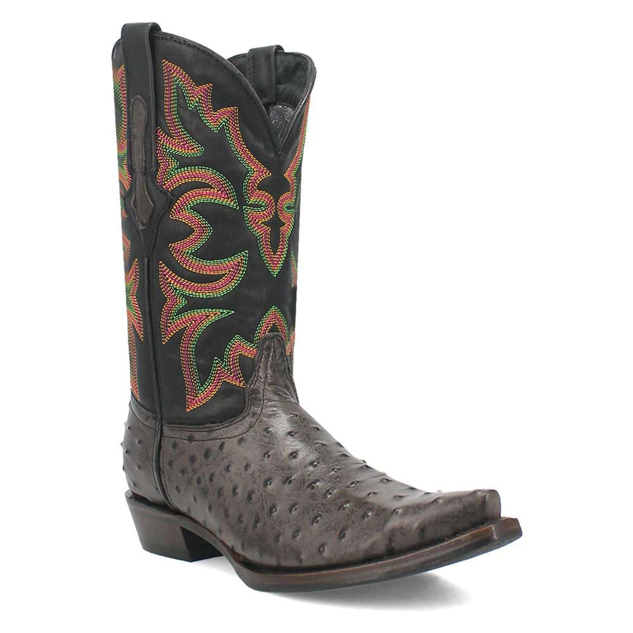 Dingo Black Snip Toe Cowboy Boot - 6D