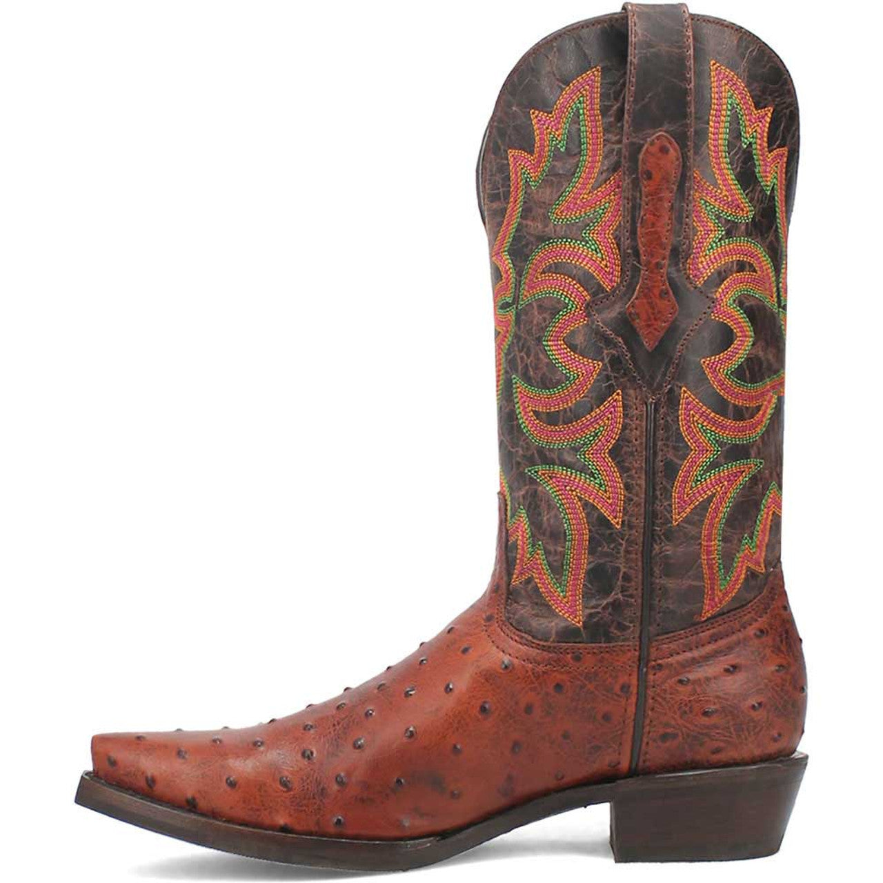Dingo Cognac Snip Toe Cowboy Boot - 6D