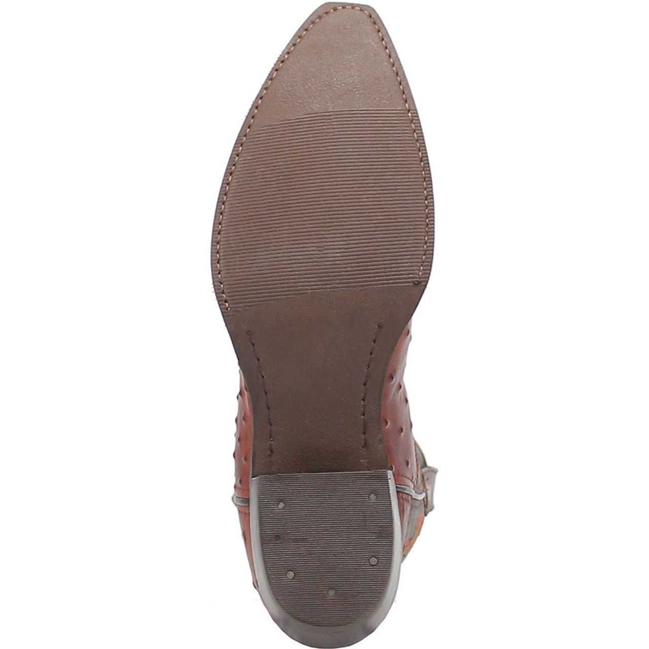Dingo Cognac Snip Toe Cowboy Boot - 6D