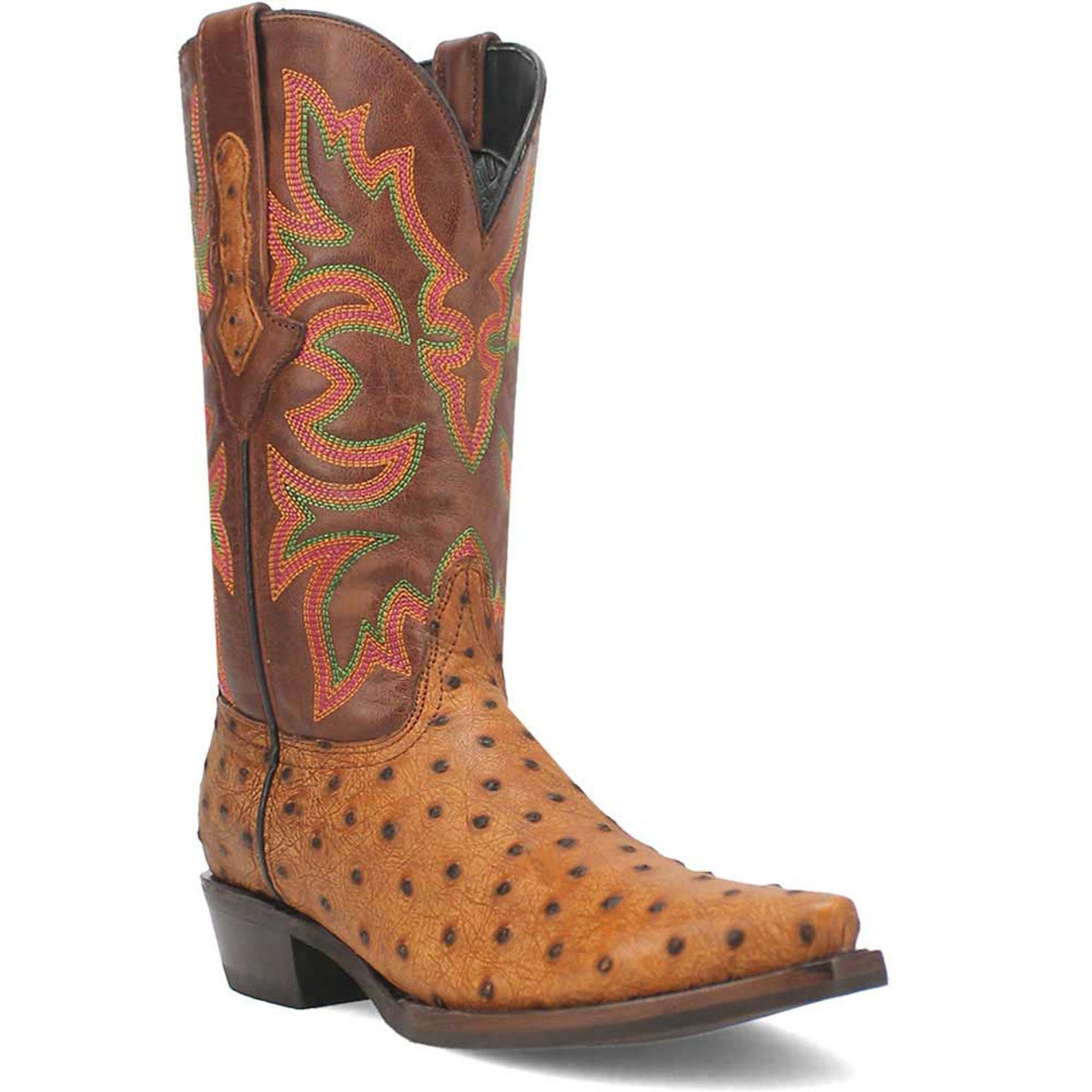 Dingo Tan Snip Toe Cowboy Boot - 6D