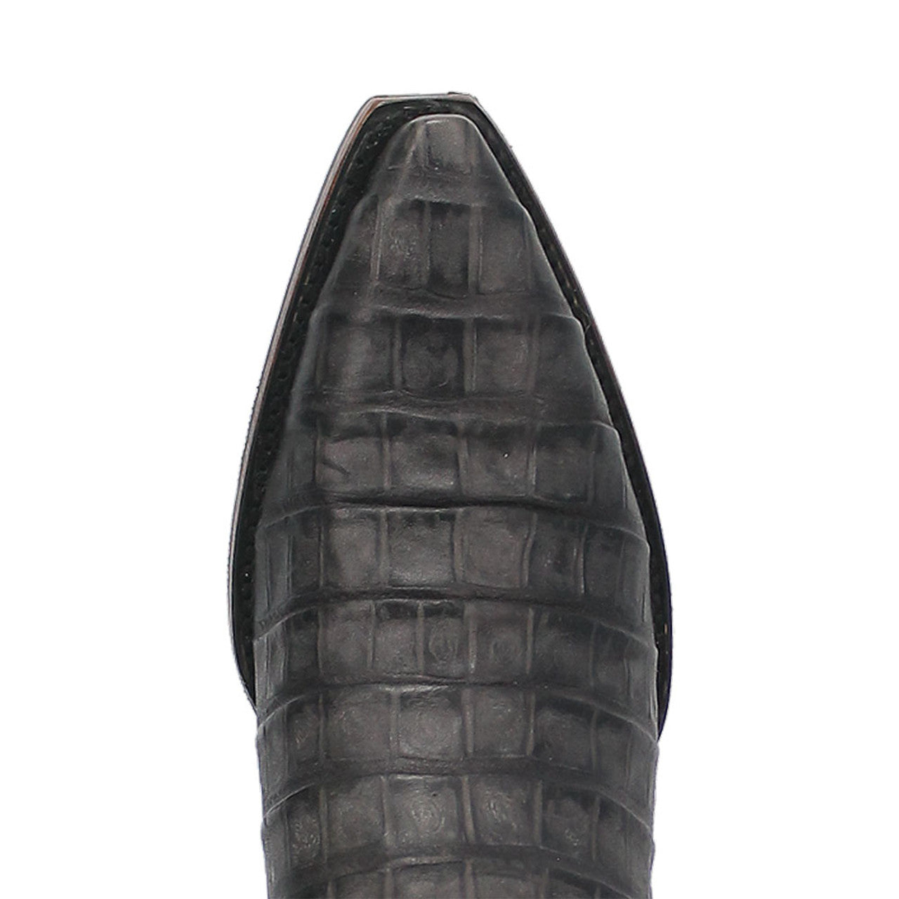 Dingo Black Gator Print Snip Toe Cowboy Boot - 6D