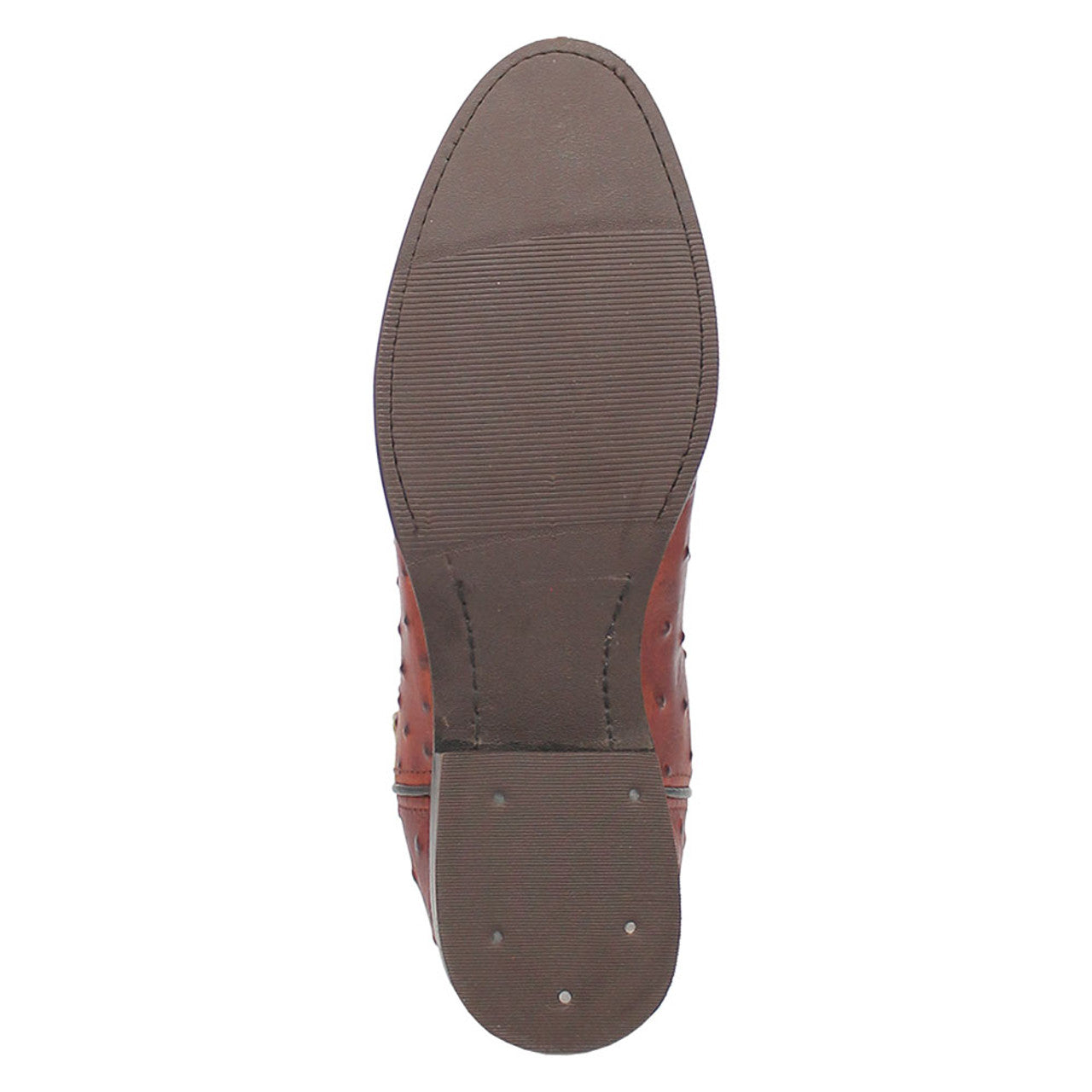 Dingo Brown Lizard Print Leather Boots - 6D