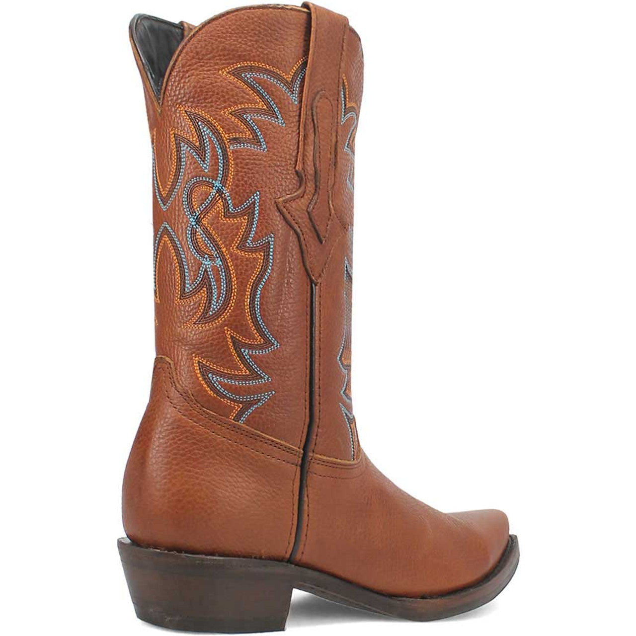 Dingo Gold Rush Tan Leather Snip Toe Western Boots - 6D
