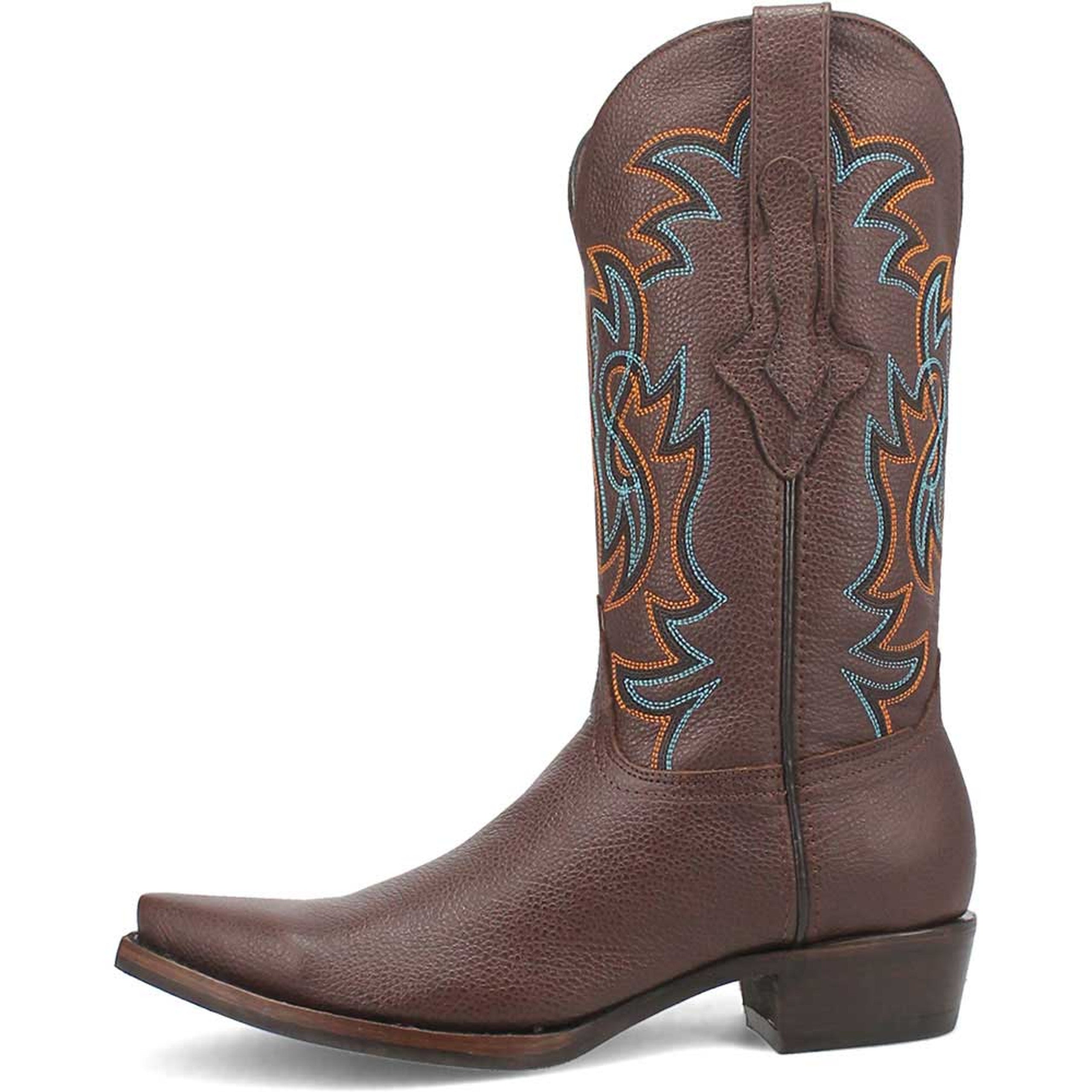 Dingo Gold Rush Brown Leather Snip Toe Western Boots - 6D