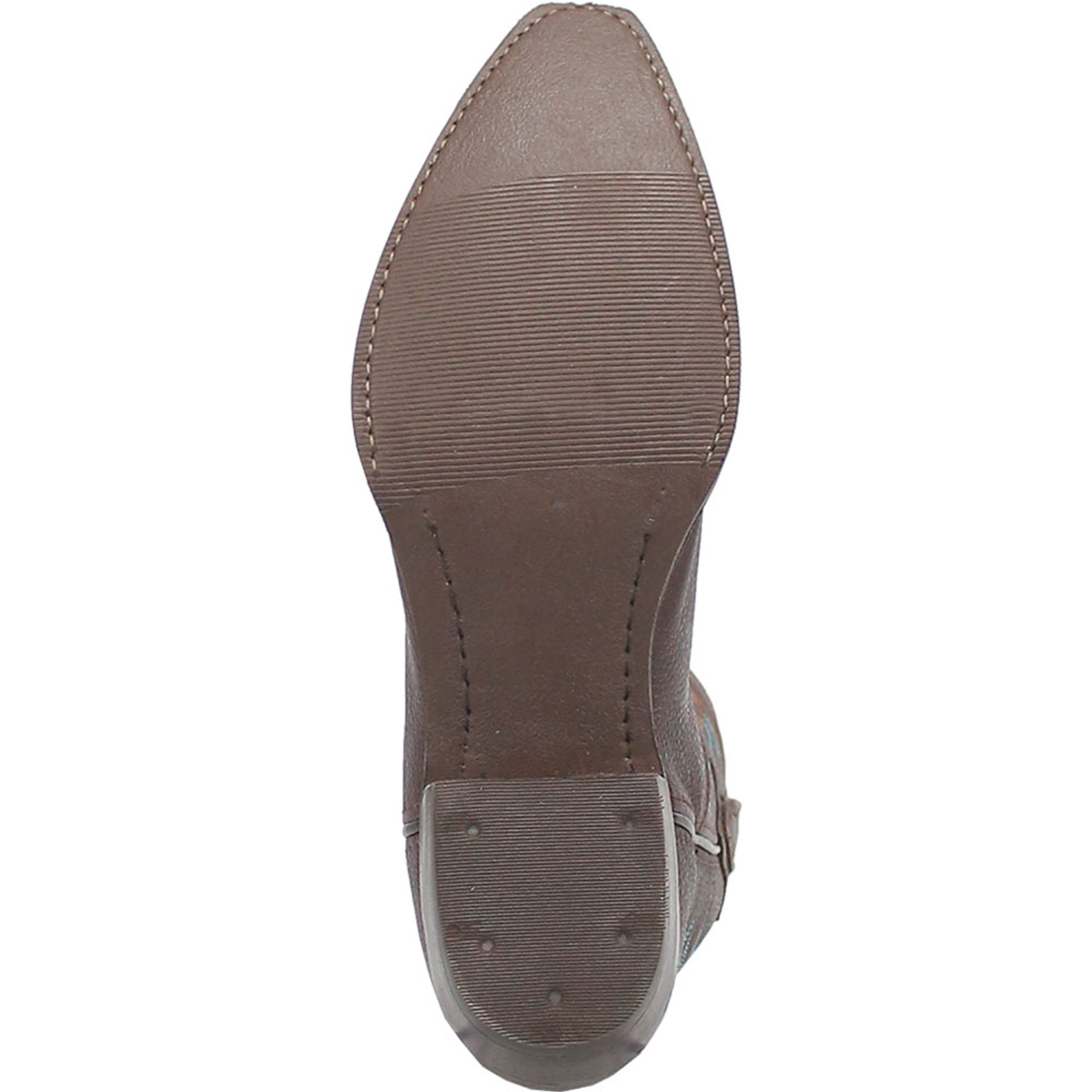 Dingo Gold Rush Brown Leather Snip Toe Western Boots - 6D