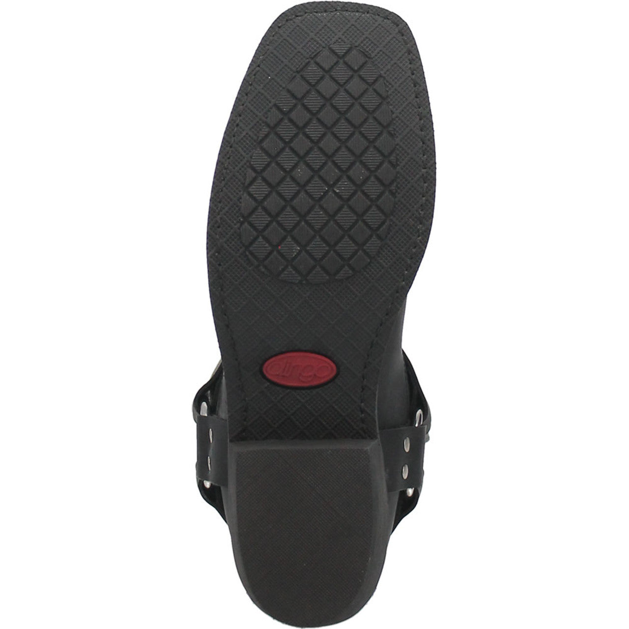 Dingo Black Oil Resistant Leather Mens Biker Boot - 7D