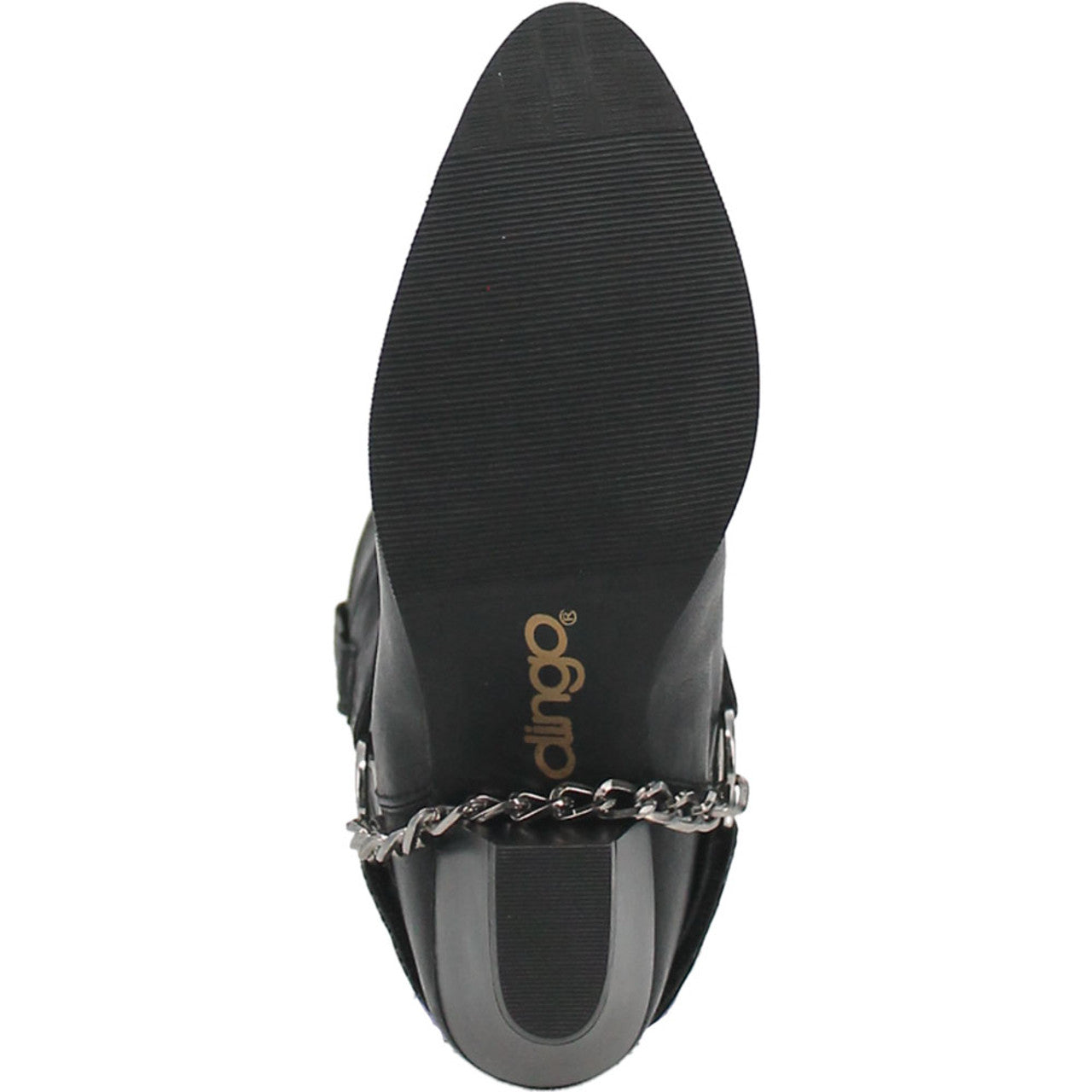 Dingo Olivia Black Pigskin Women Leather Boots - 6M