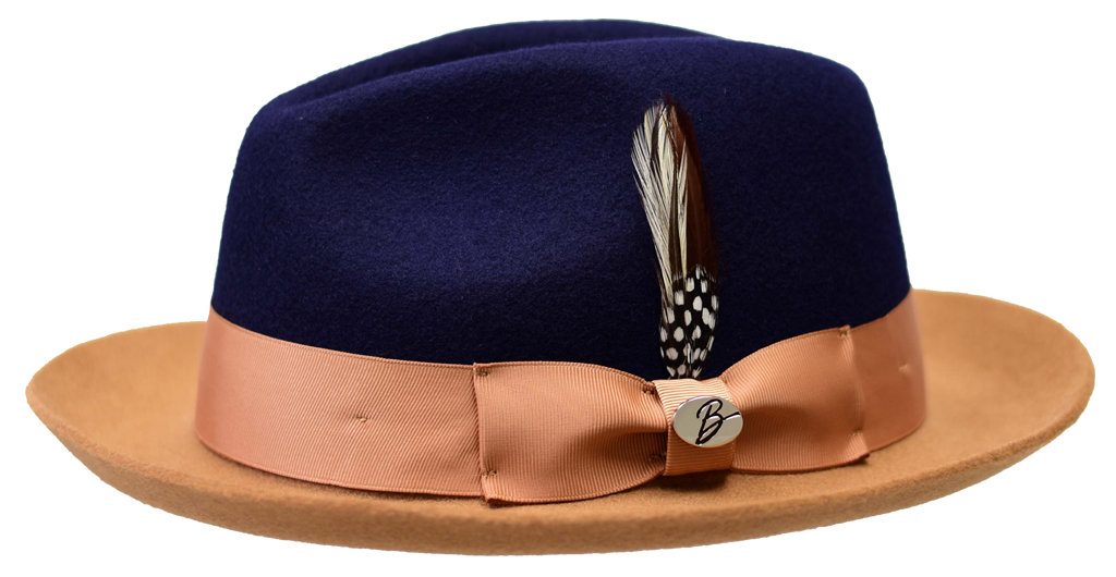 Bruno Capelo Damien Collection Navy Blue/Camel - M
