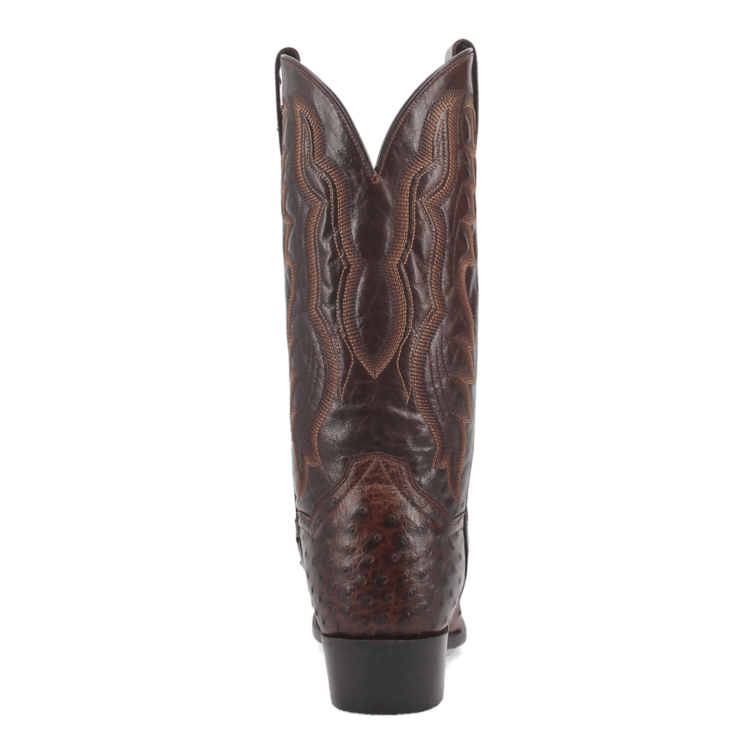 PERSHING FULL QUILL OSTRICH BOOT - 7