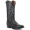 Dan Post Men’s Winston Black Genuine Lizard Skin Round Toe Cowboy Western Boot