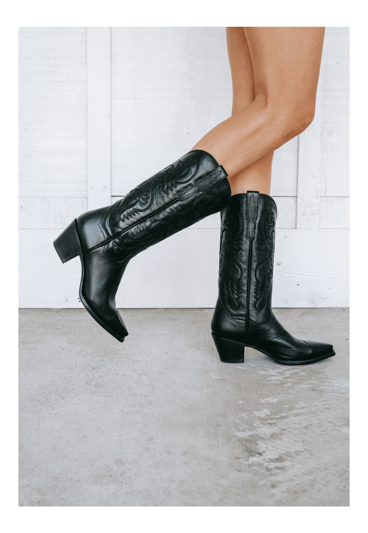 MARIA LEATHER BOOT - 5