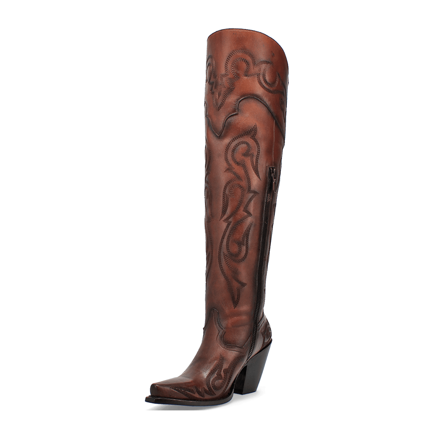 SEDUCTRESS LEATHER BOOT - 6