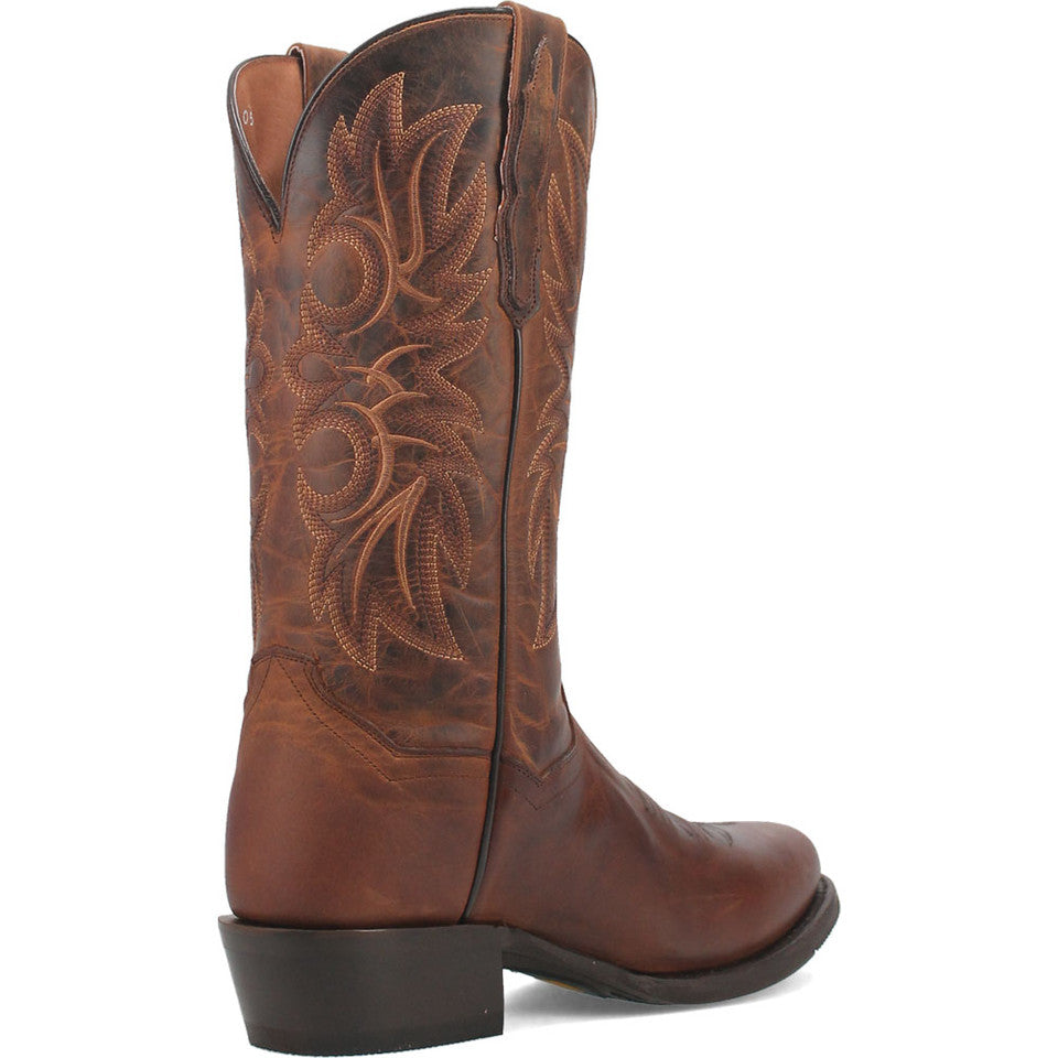 Dan Post Cottonwood Toe Western Rust Copper Medium Boots - 8D