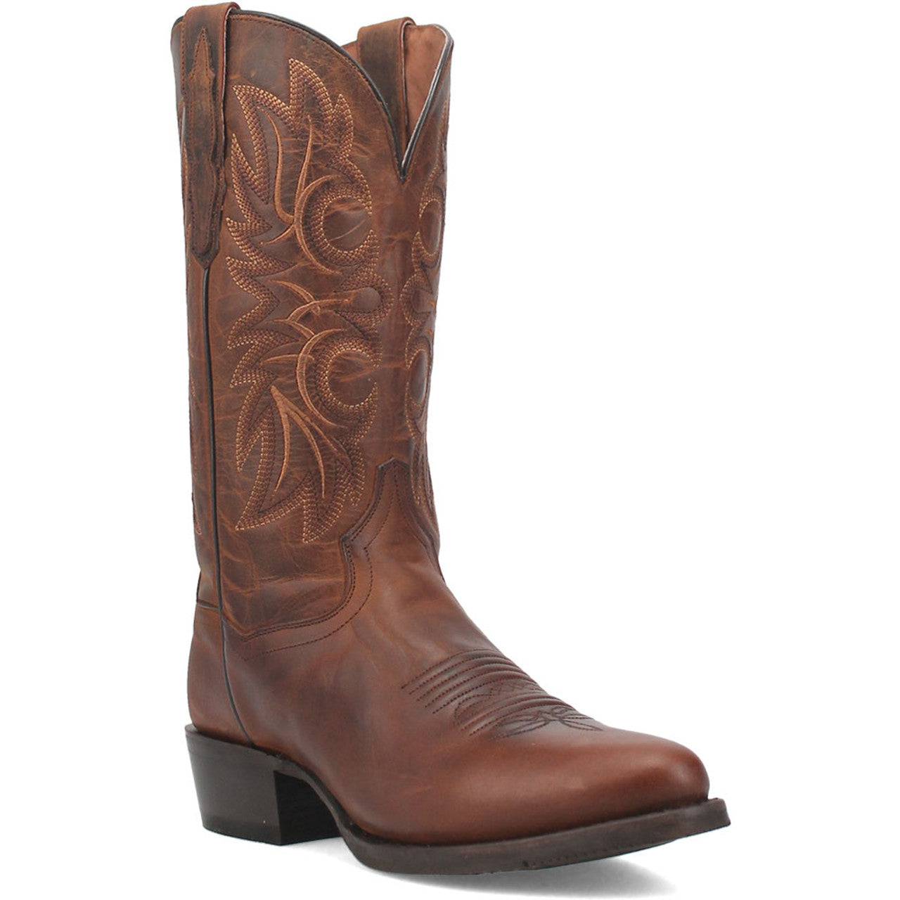 Dan Post Cottonwood Toe Western Rust Copper Medium Boots - 8D
