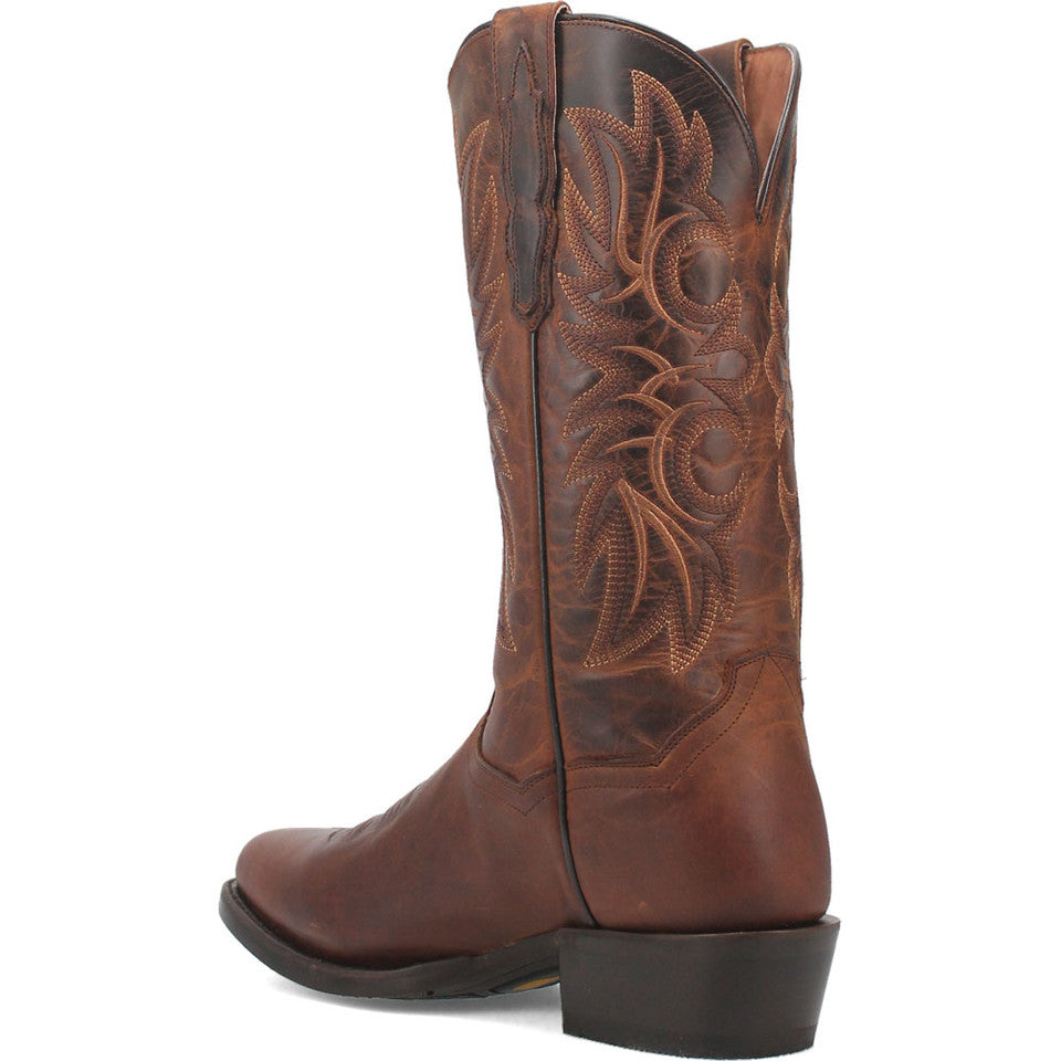 Dan Post Cottonwood Toe Western Rust Copper Medium Boots - 8D