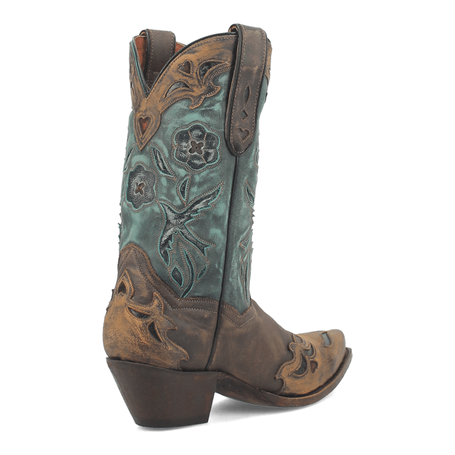 VINTAGE BLUEBIRD LEATHER BOOT - 6