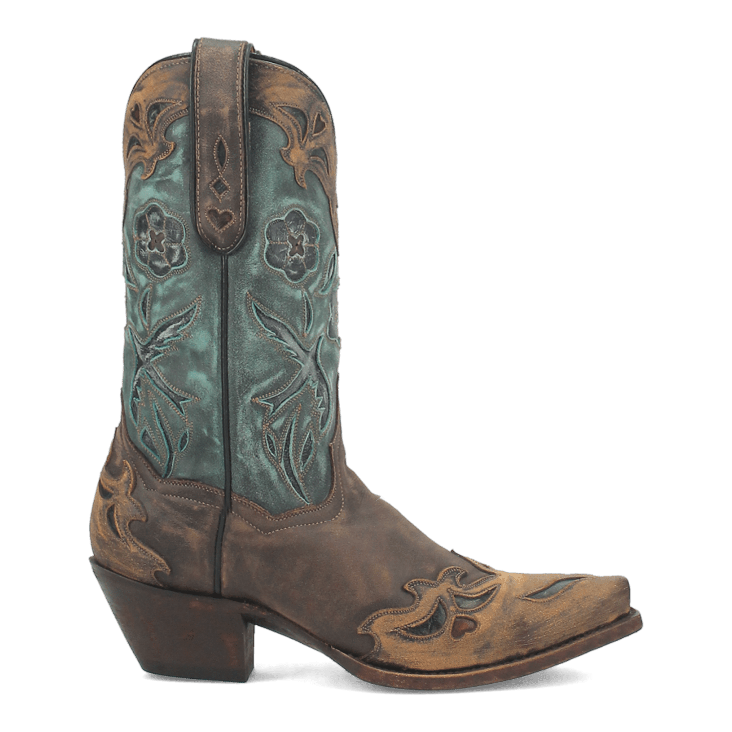 VINTAGE BLUEBIRD LEATHER BOOT - 6