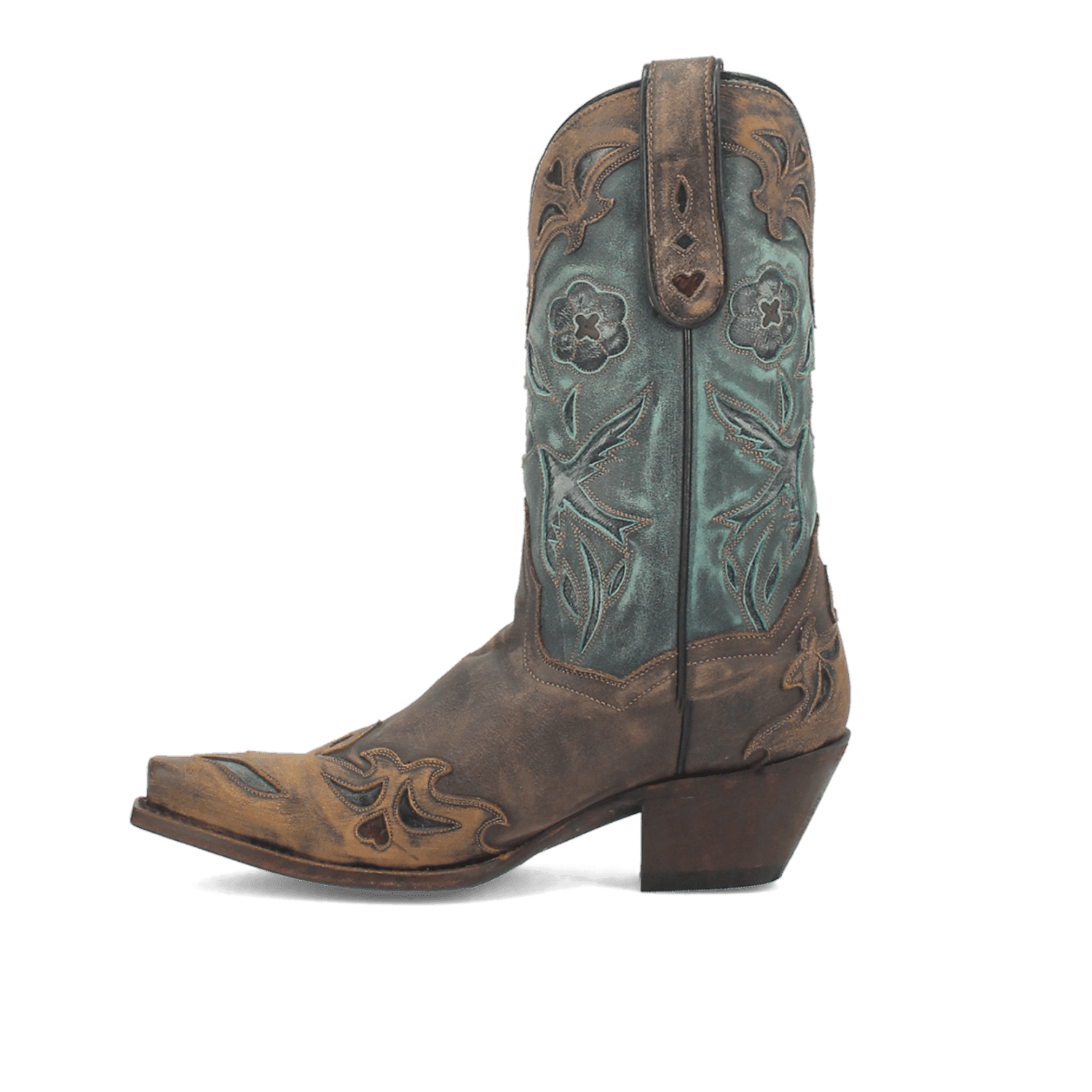 VINTAGE BLUEBIRD LEATHER BOOT - 6