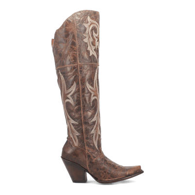 Dan Post Jilted Leather Boot - Premium Brown Boots