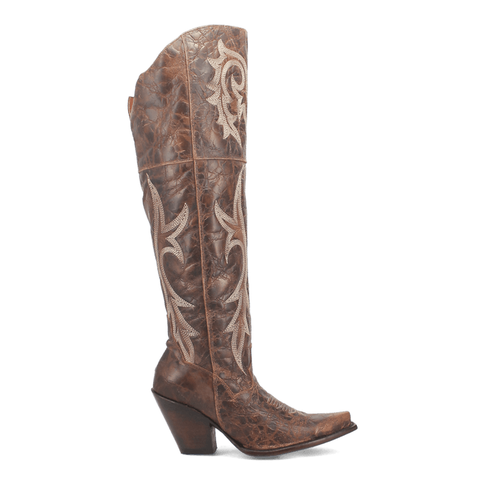 Dan Post Jilted Leather Boot - Premium Brown Boots