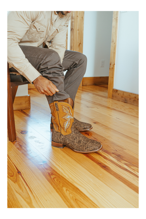 Dan Post Dorsal Sea Bass Boot - Luxury Leather Western Boot