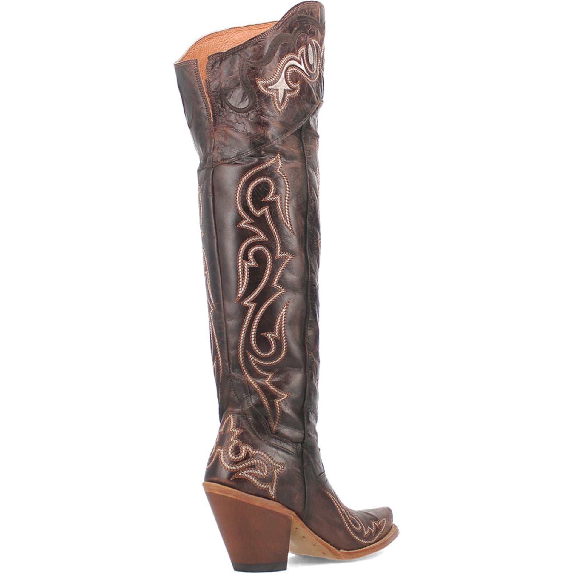 Dan Post Women's Kommotion Chocolate Leather Boots - 7M