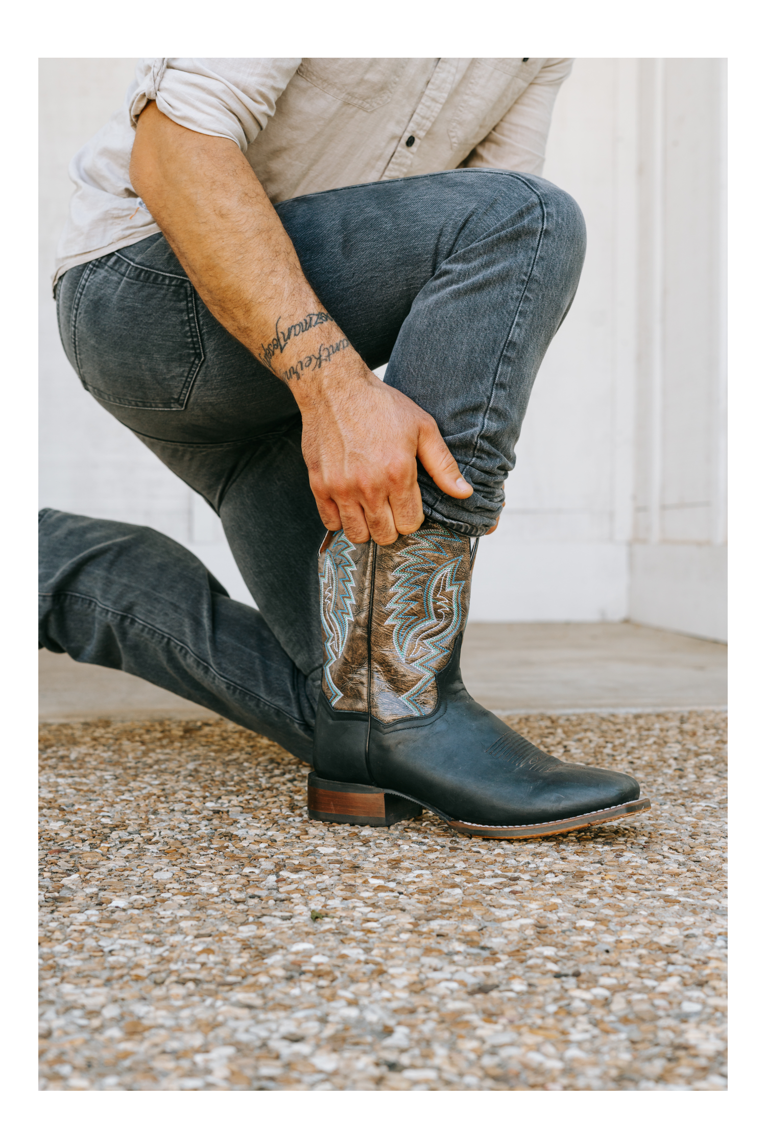 DEUCE LEATHER BOOT - 7