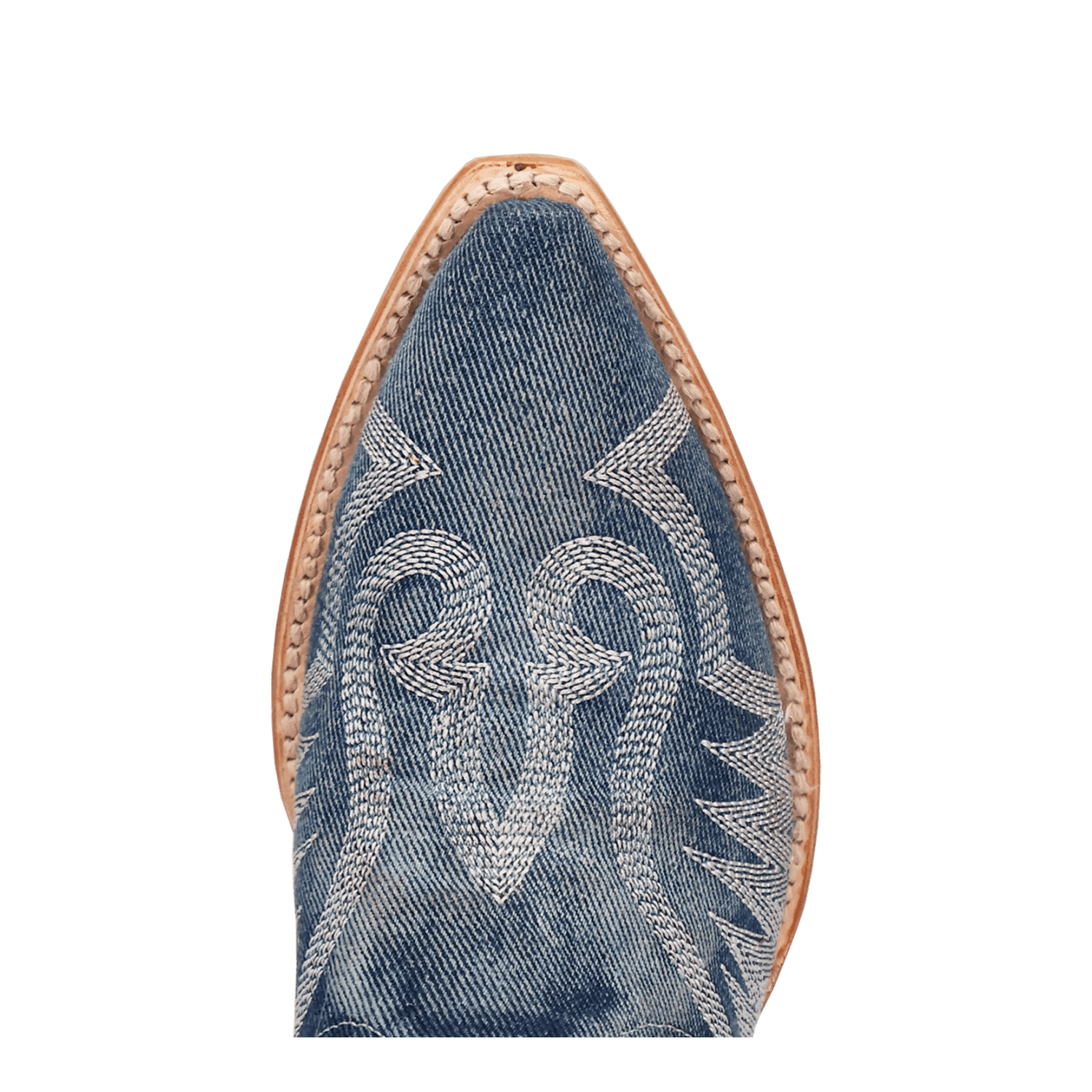 Dan Post Denim Darlin' Boot - Premium Blue Leather Western Boot - 6