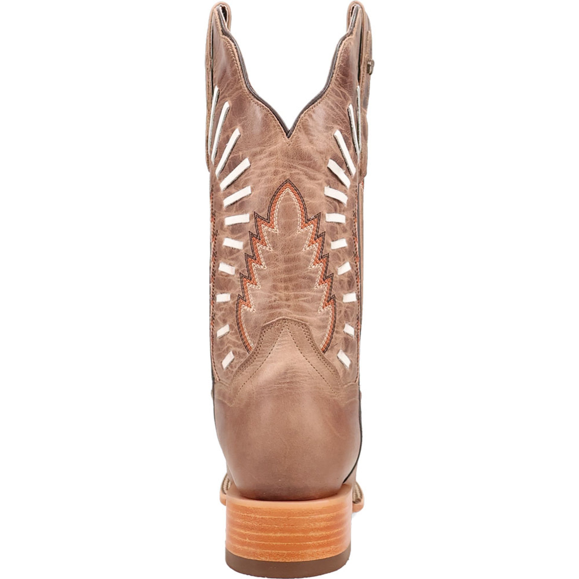Dan Post Lacey Women’s Tan Leather Square Square Toe Western Cowboy Boot - 6M