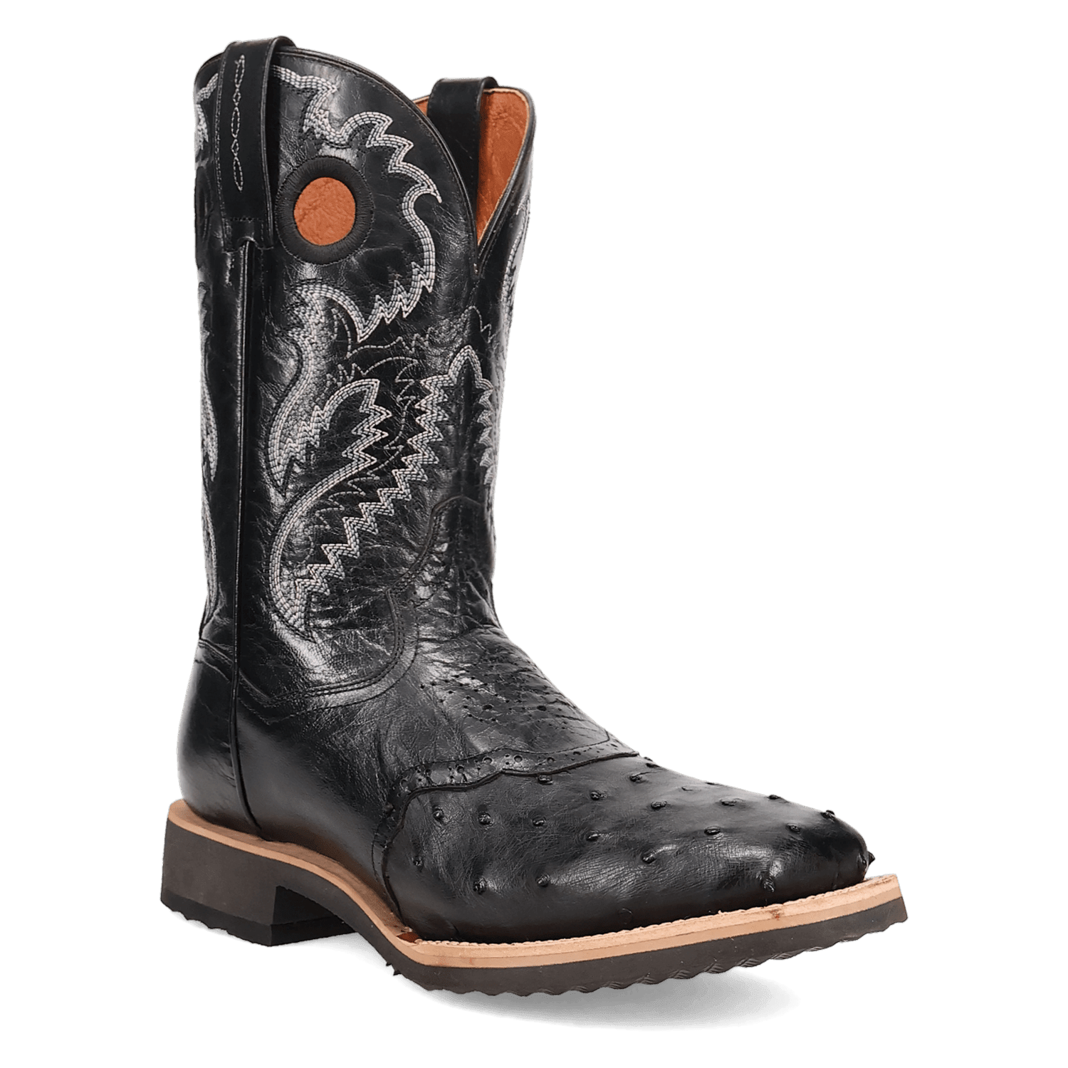 MARTEL FULL QUILL OSTRICH BOOT - 7