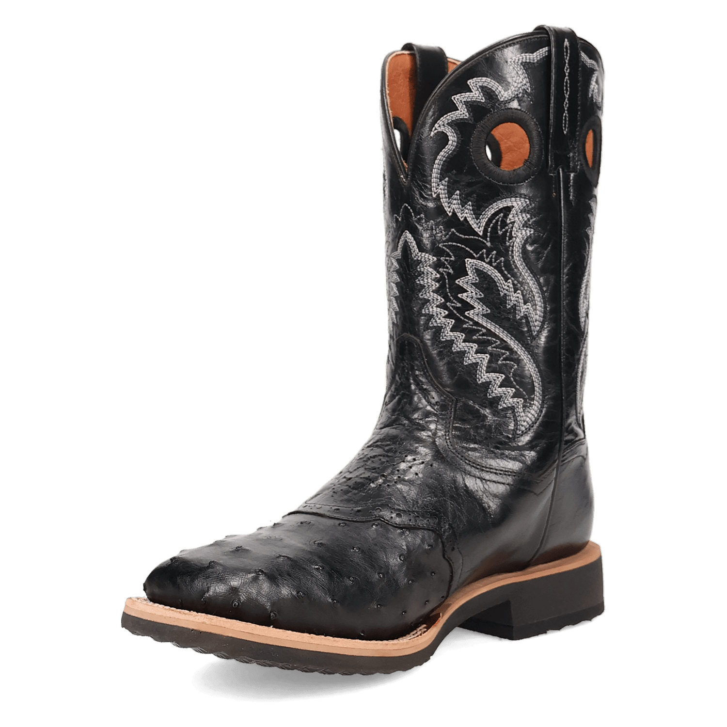 MARTEL FULL QUILL OSTRICH BOOT - 7