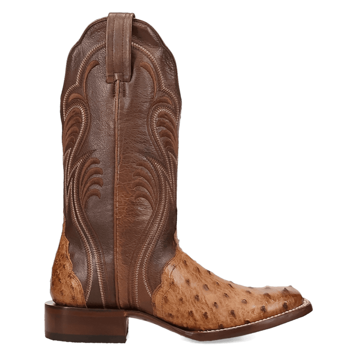 REESE FULL QUILL OSTRICH BOOT