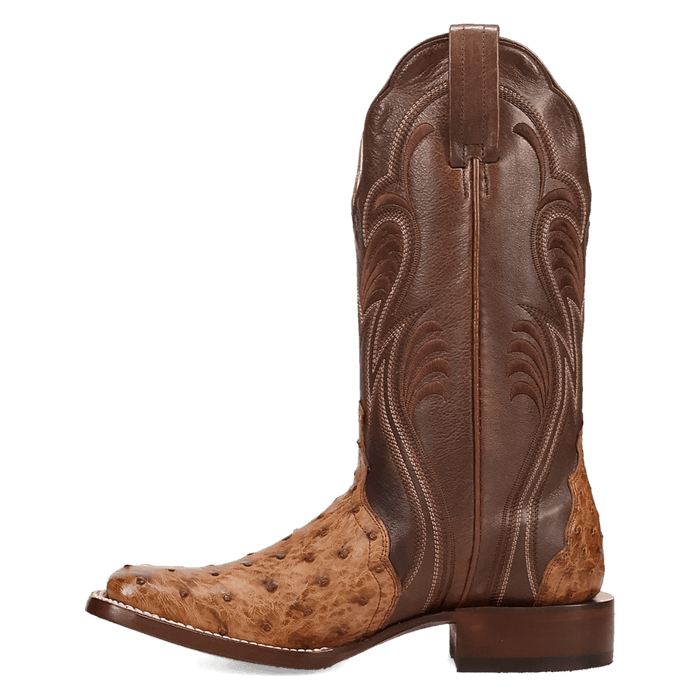 REESE FULL QUILL OSTRICH BOOT