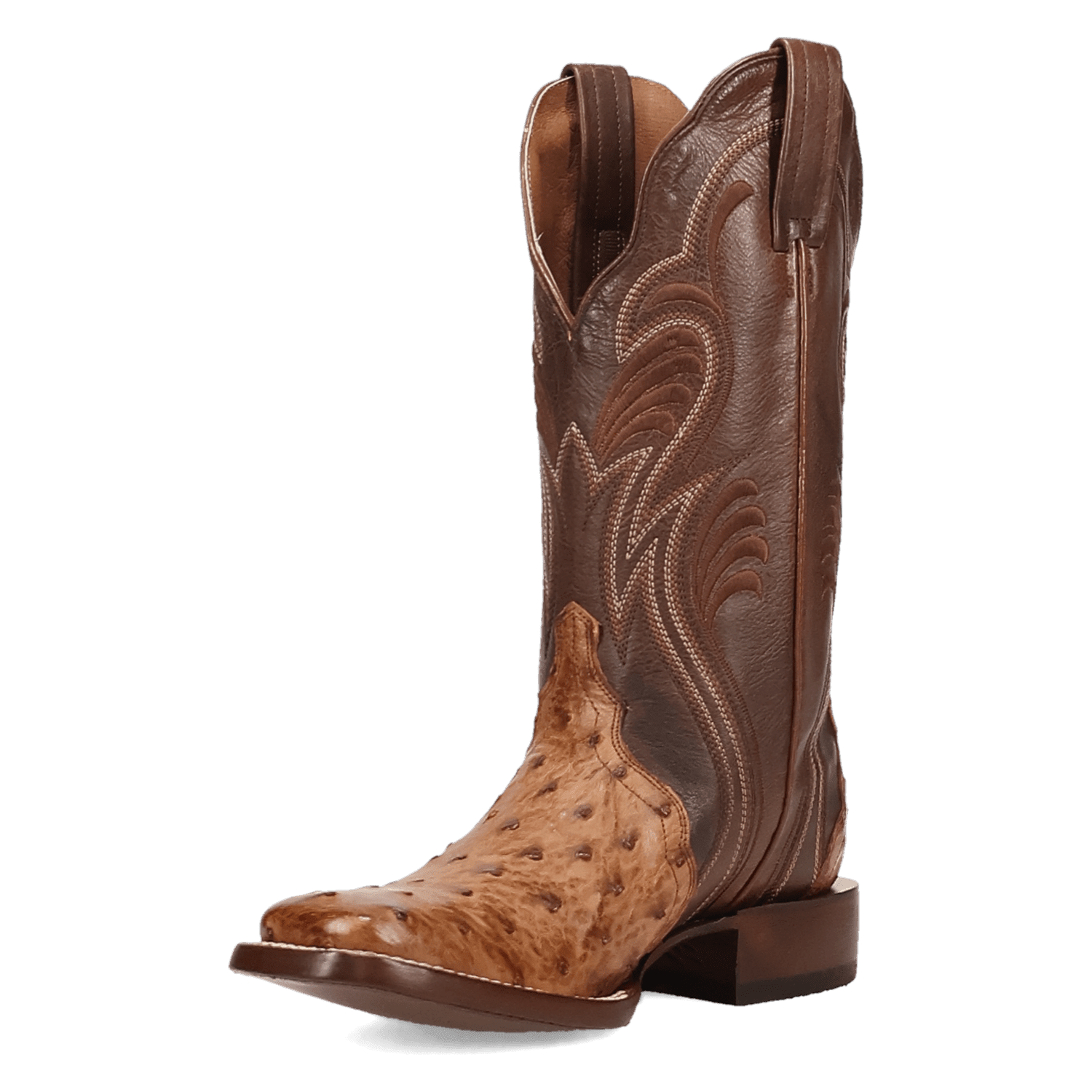 REESE FULL QUILL OSTRICH BOOT - 6