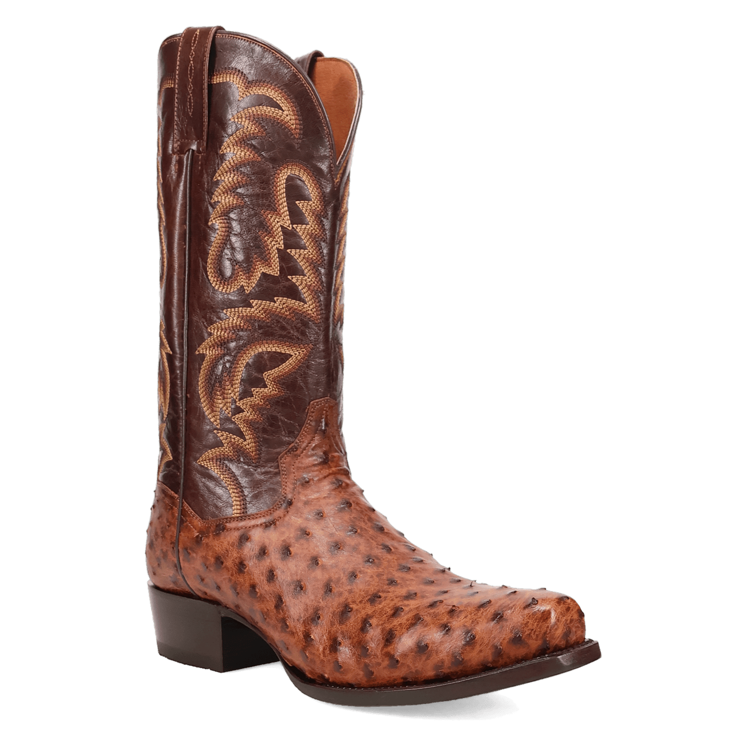 MARCO FULL QUILL OSTRICH BOOT - 7