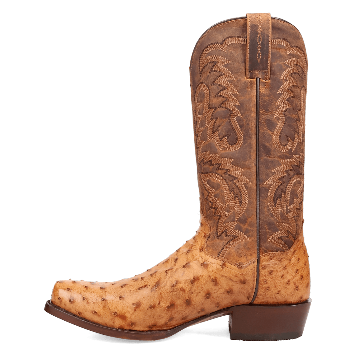 MARCO FULL QUILL OSTRICH BOOT - 7