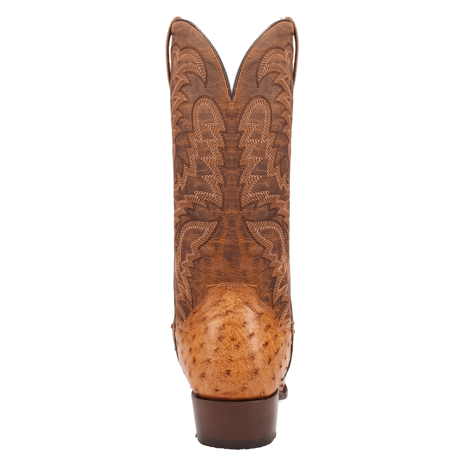 MARCO FULL QUILL OSTRICH BOOT - 7