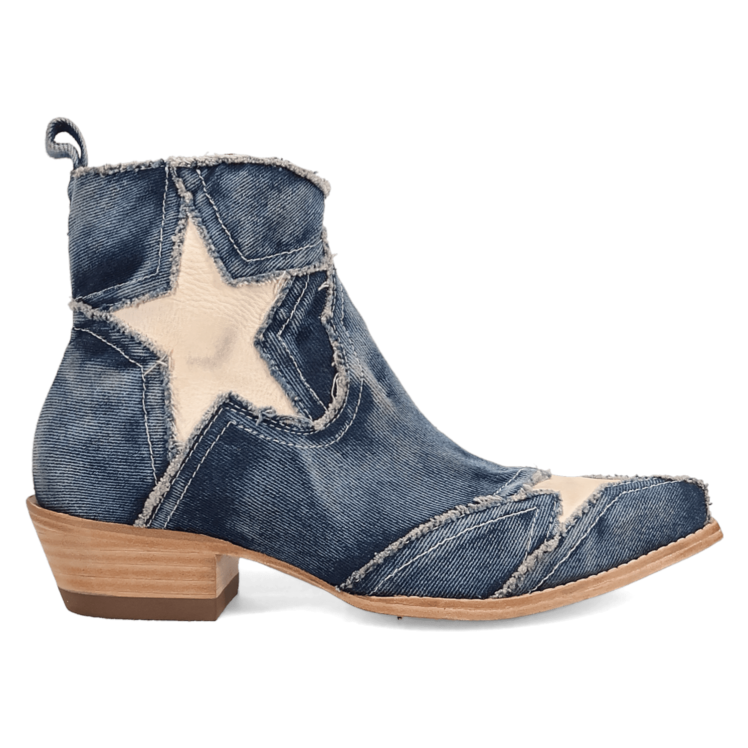 STARDUST DENIM BOOTIE - 6