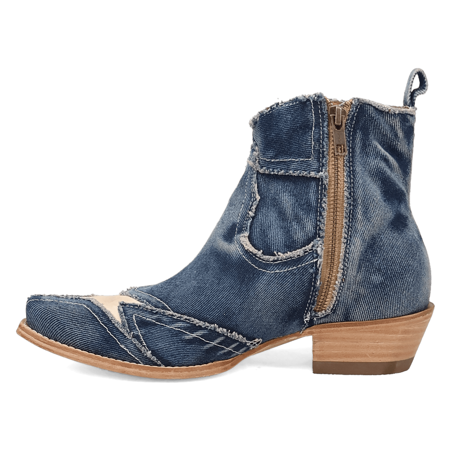 STARDUST DENIM BOOTIE - 6